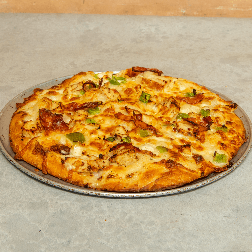 Chicken Bacon Ranch Pizza