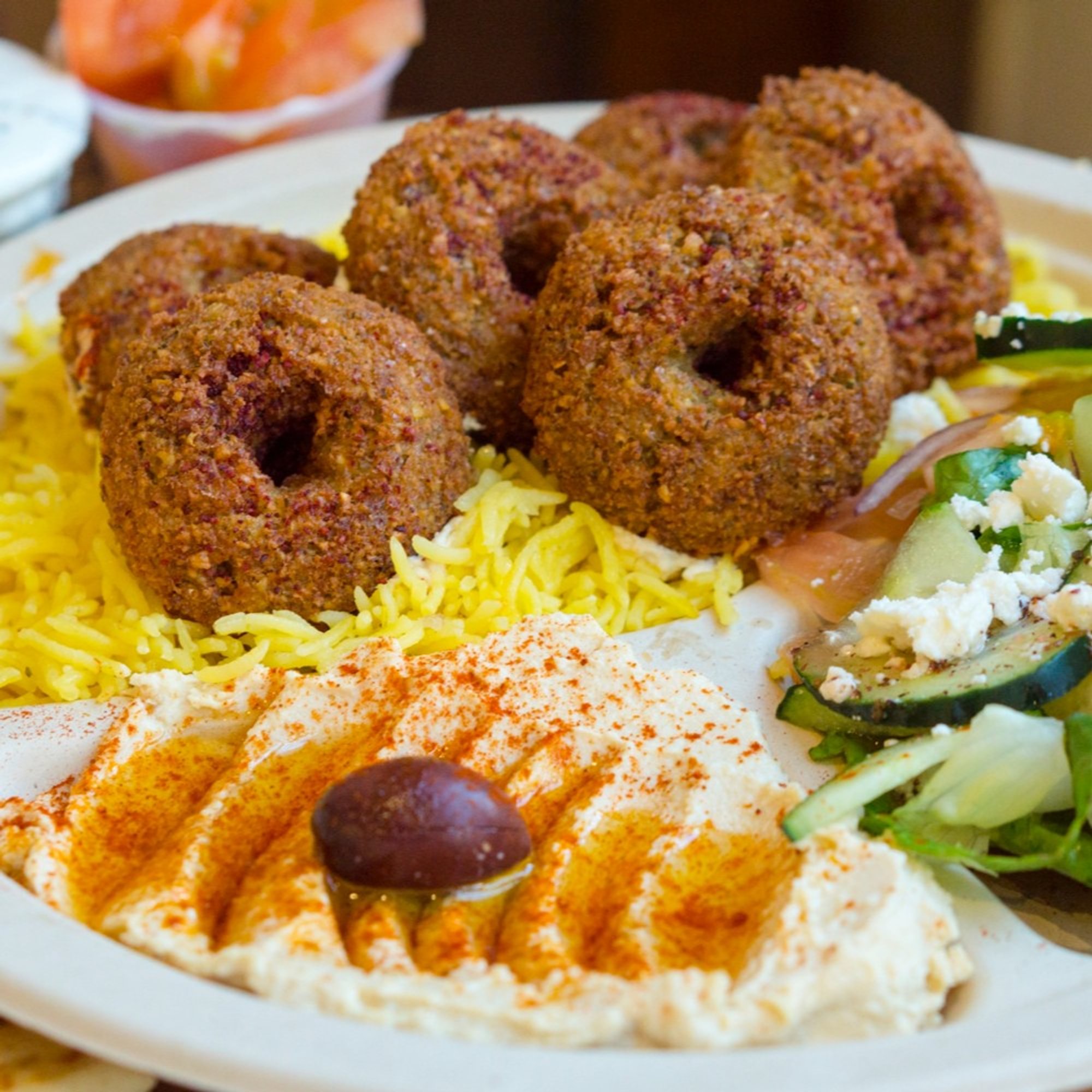 Vegetarian Falafel Plate