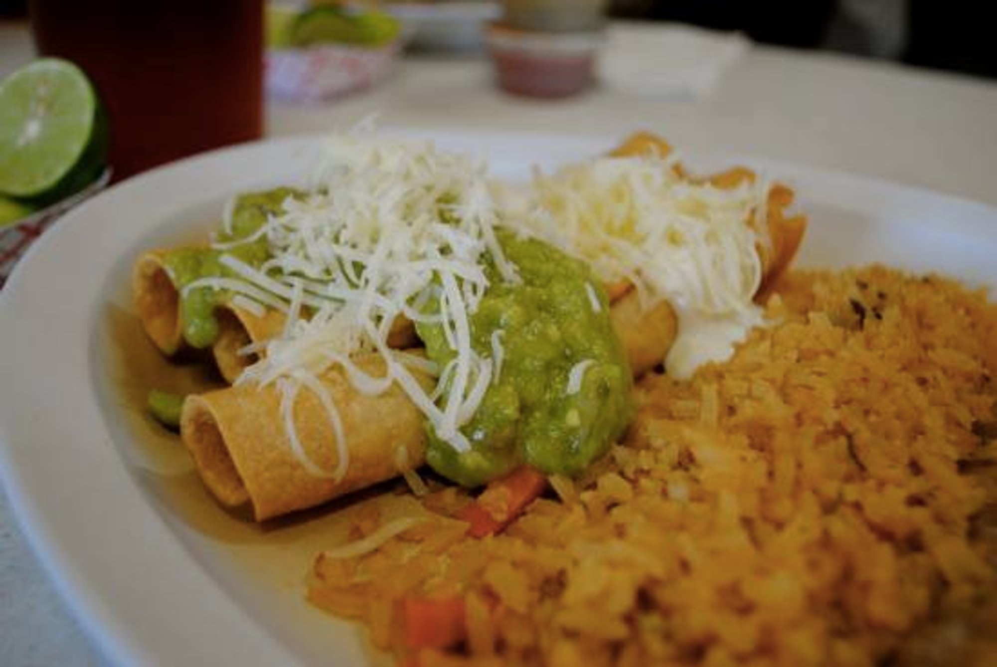 Taquito Plate