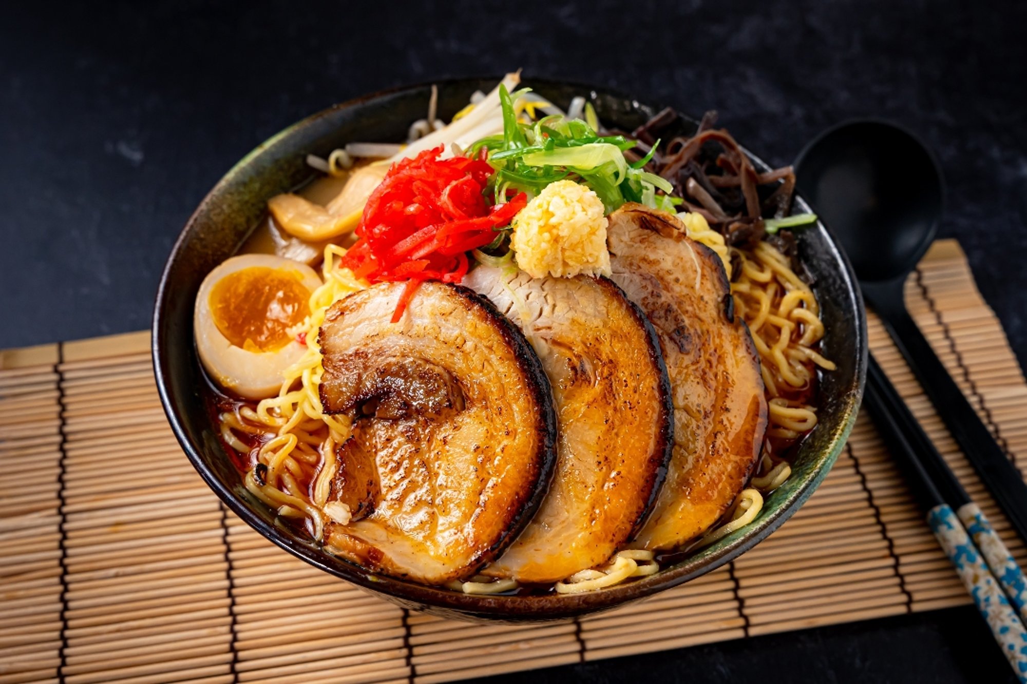 Spicy Garlic Tonkotsu Ramen