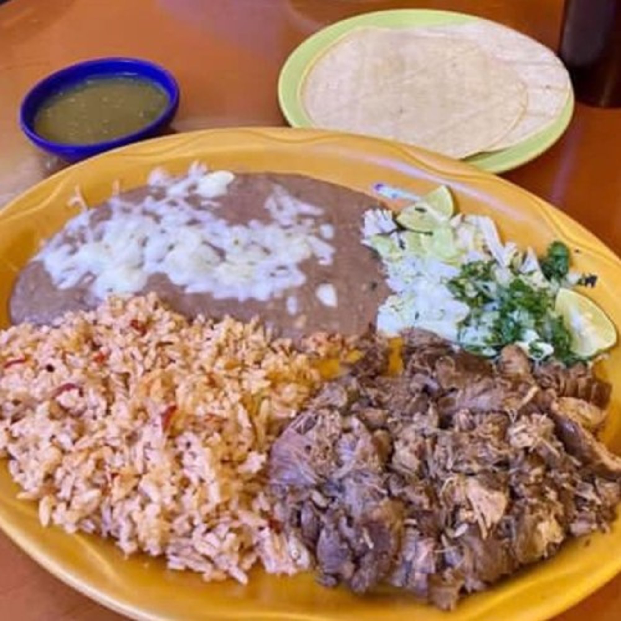 18. Carnitas Dinner Plate