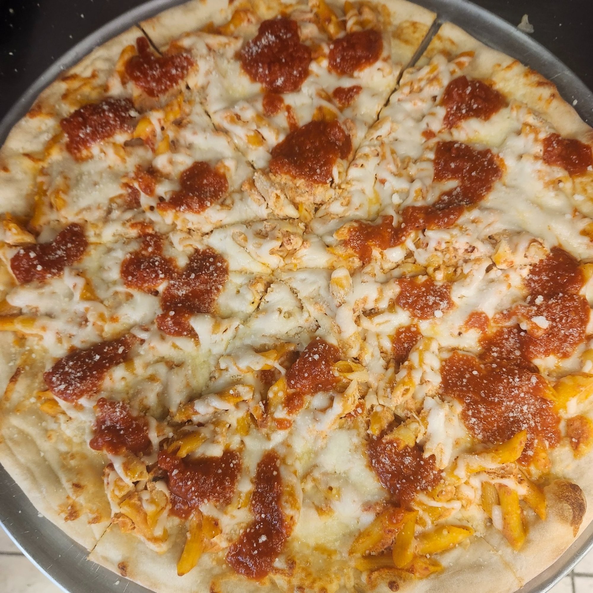Baked Ziti Pizza