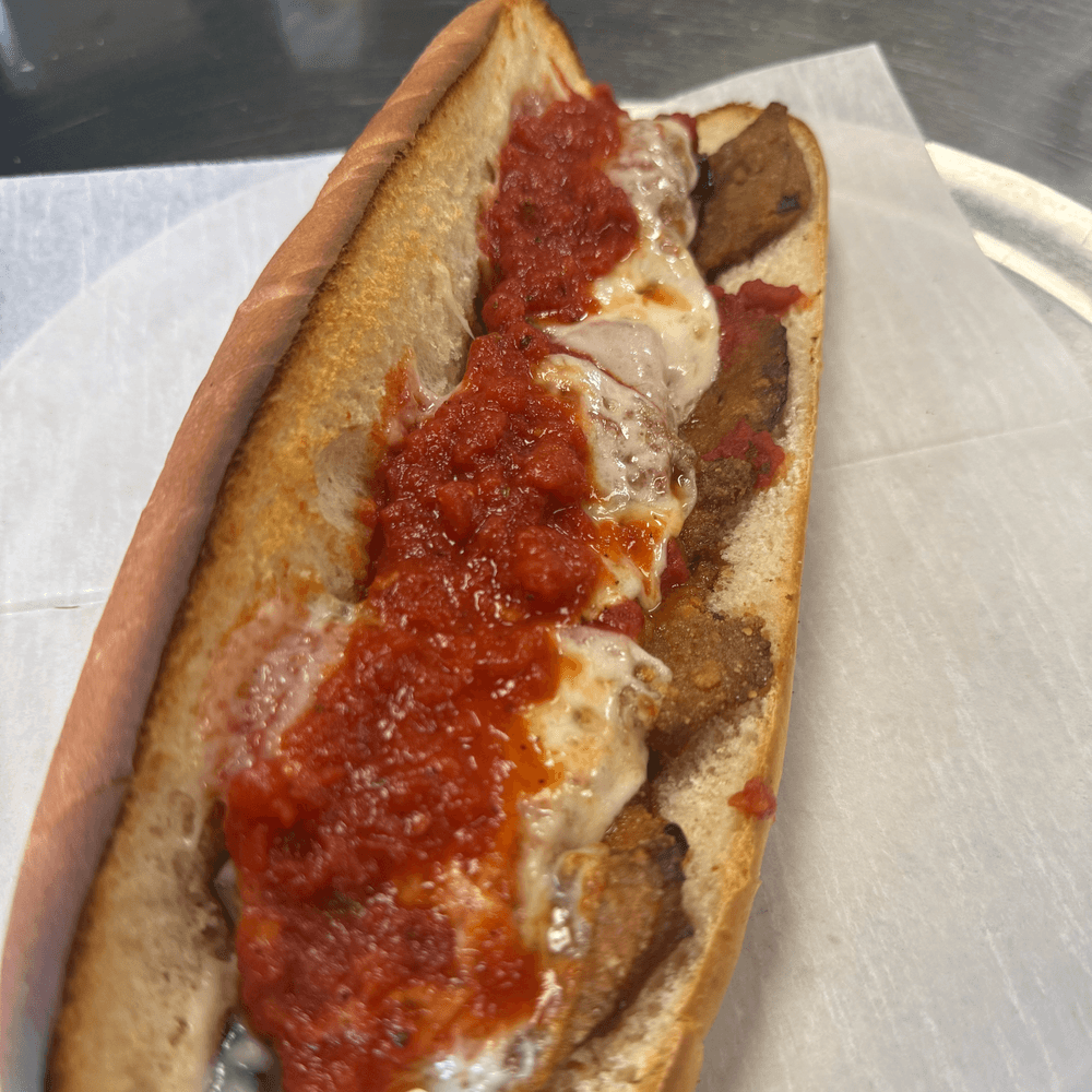 (Sm) Eggplant Parmesan Grinder