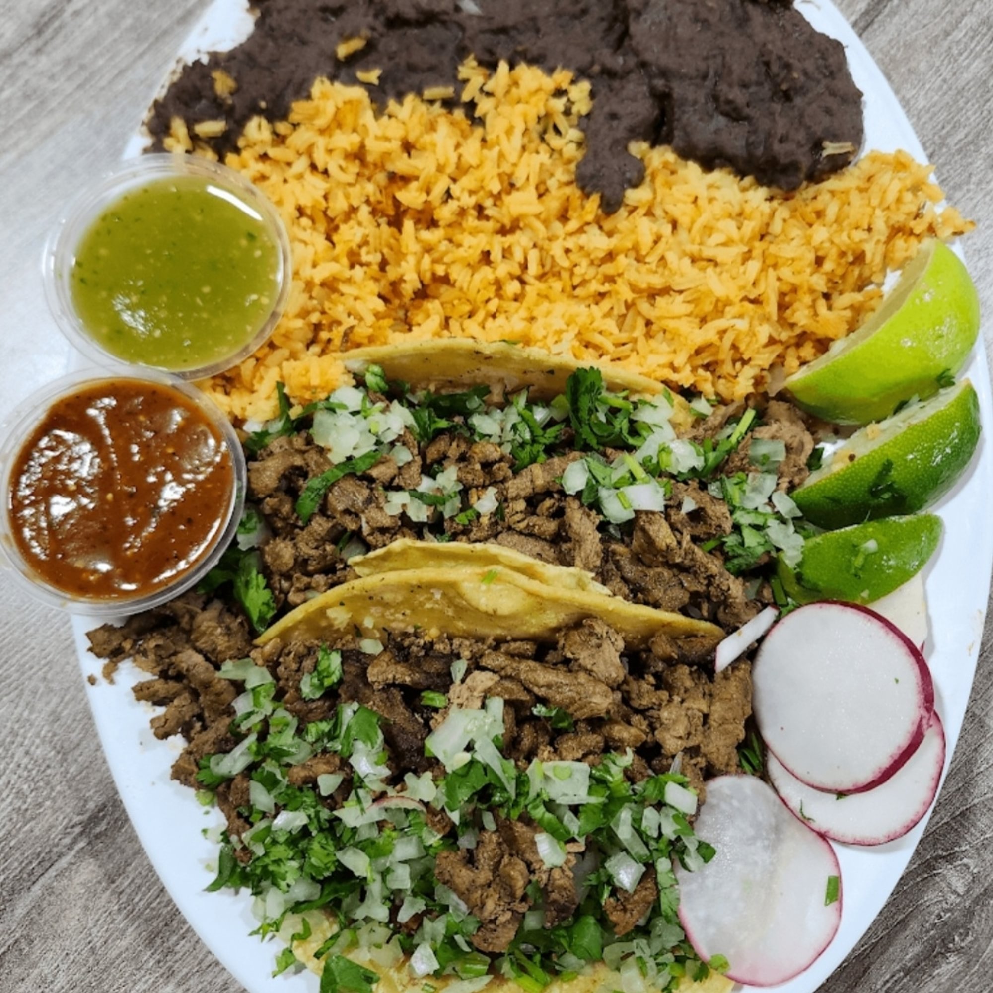 Combo Plate 2 Tacos