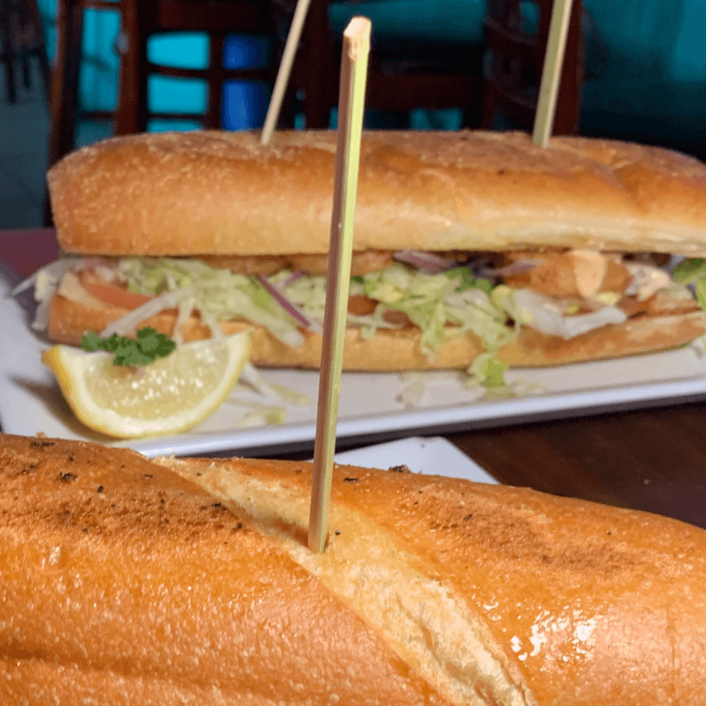 Cracked Conch Po'boy