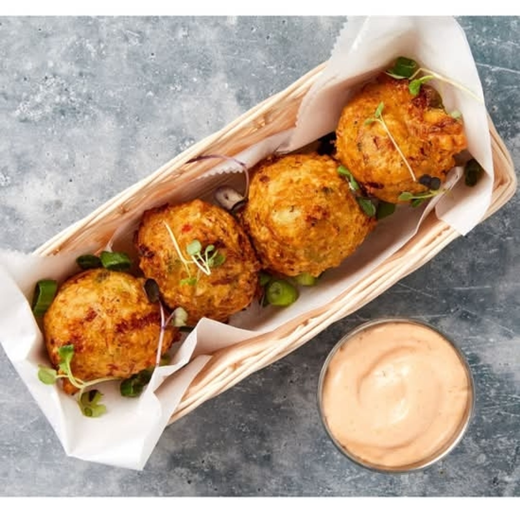 Bammie with Cod Fish Cakes