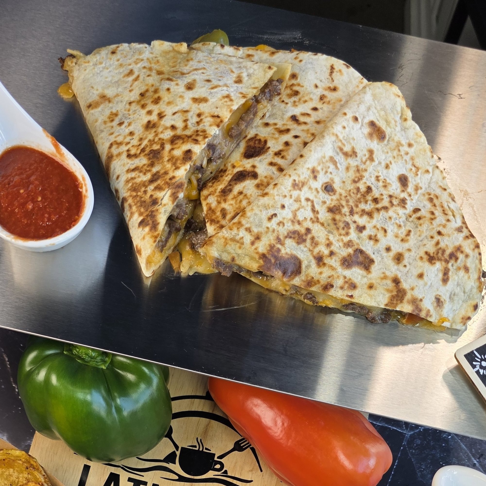 Tinga Chicken Quesadillas