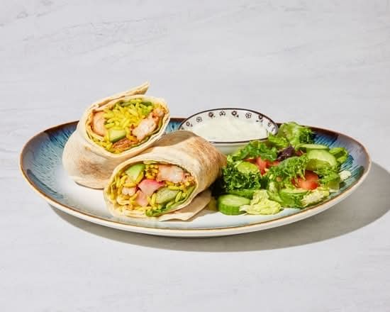 Spicy Shrimp Wrap