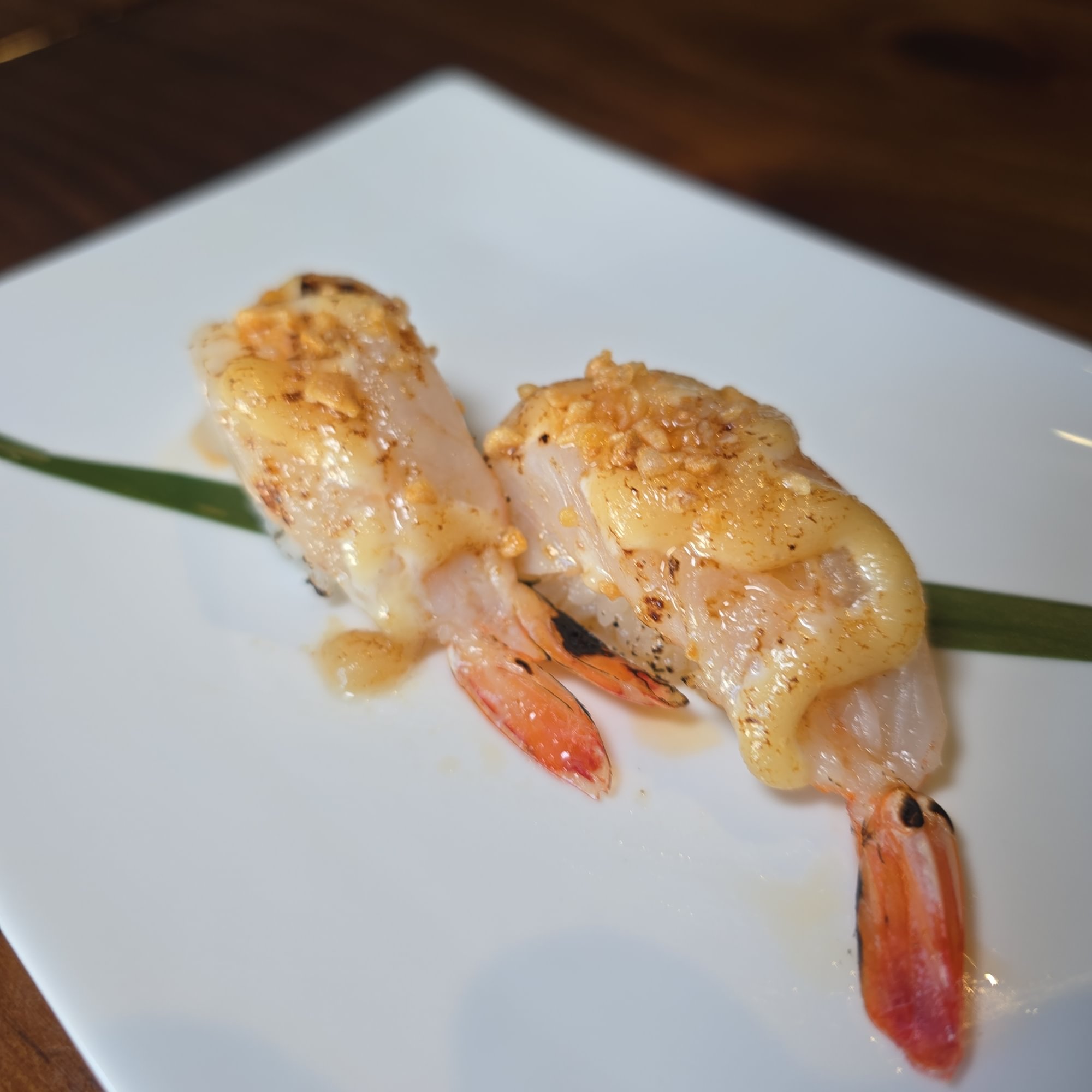 Garlic Shrimp Sushi