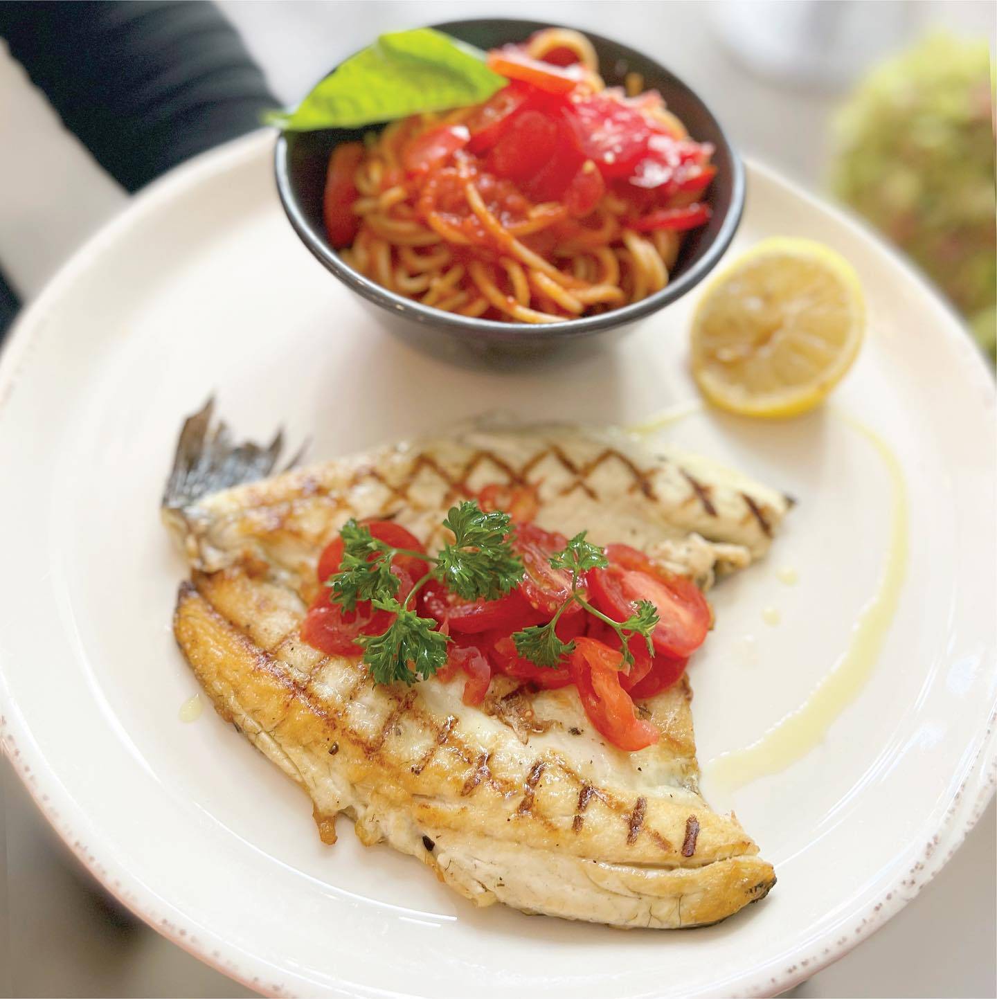 Grilled Branzino