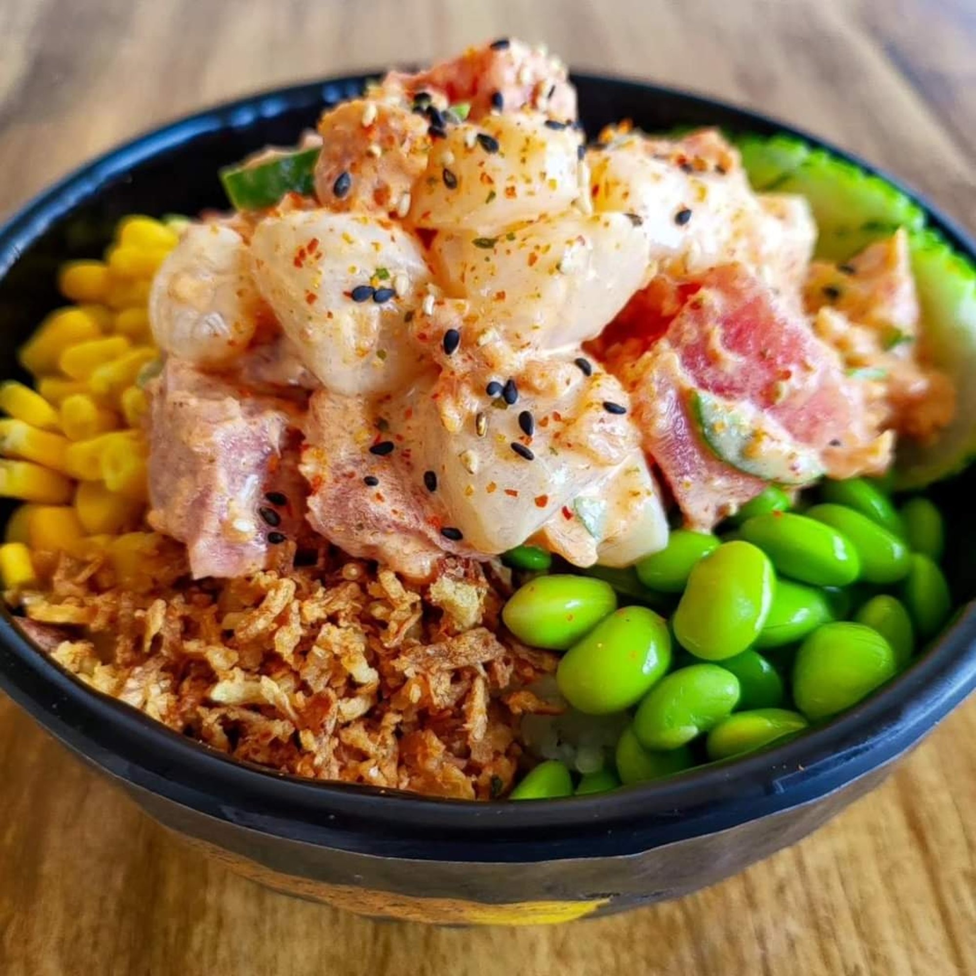 Blazing Universe poke bowl
