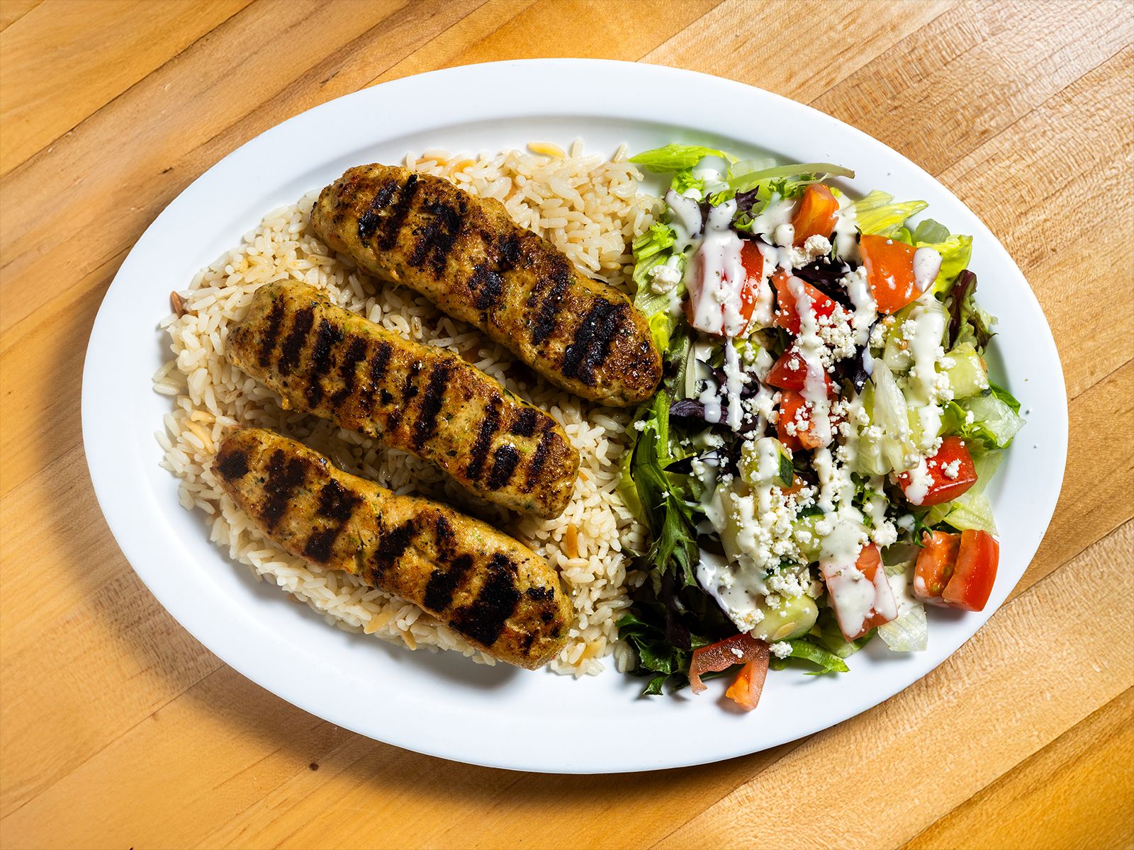 Chicken Kafta Plate