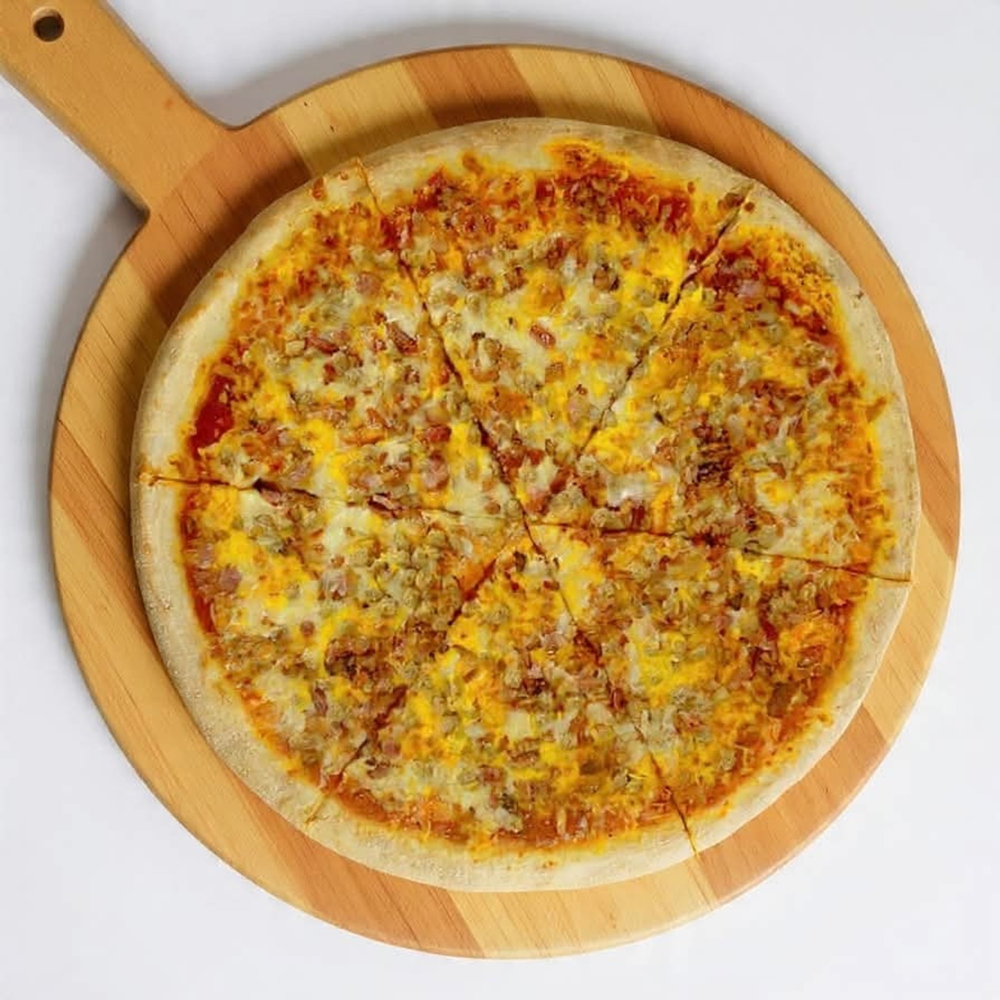 Bacon Cheeseburger Pizza