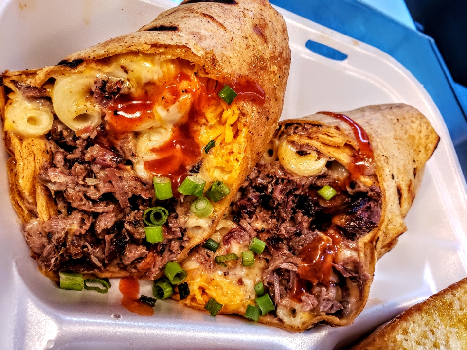 Brisket Mac Wrap