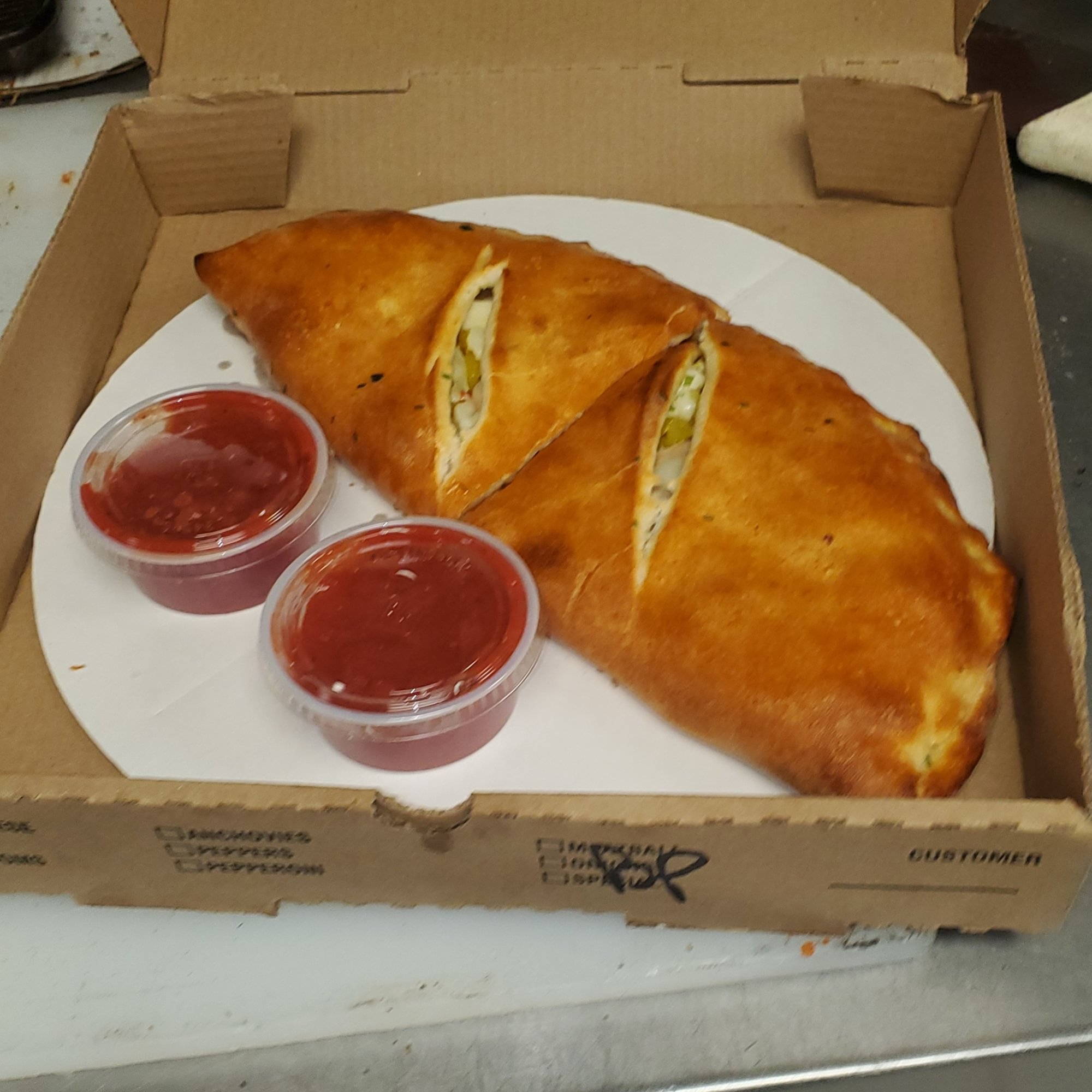 Ham Calzone