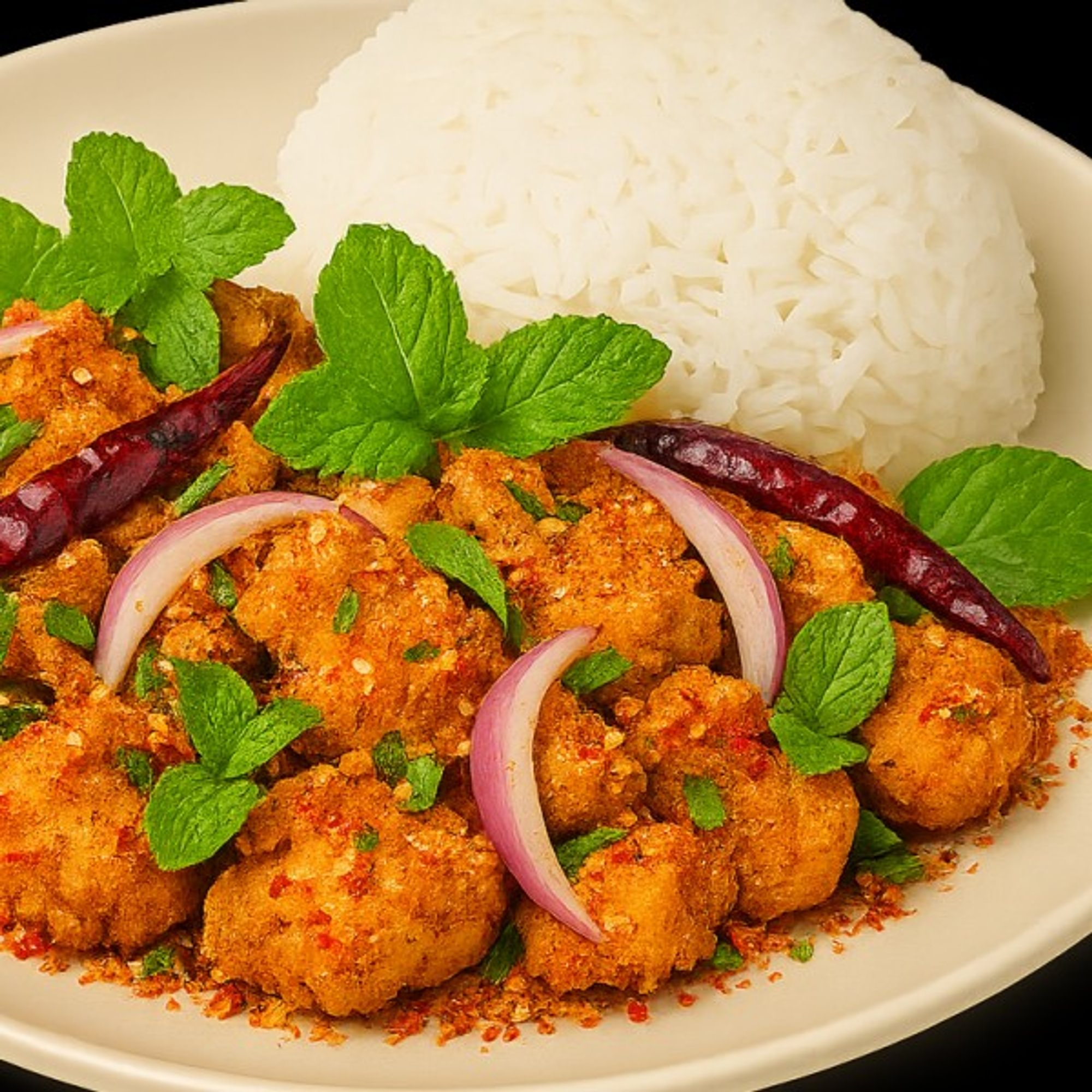 Larb Crispy Chicken