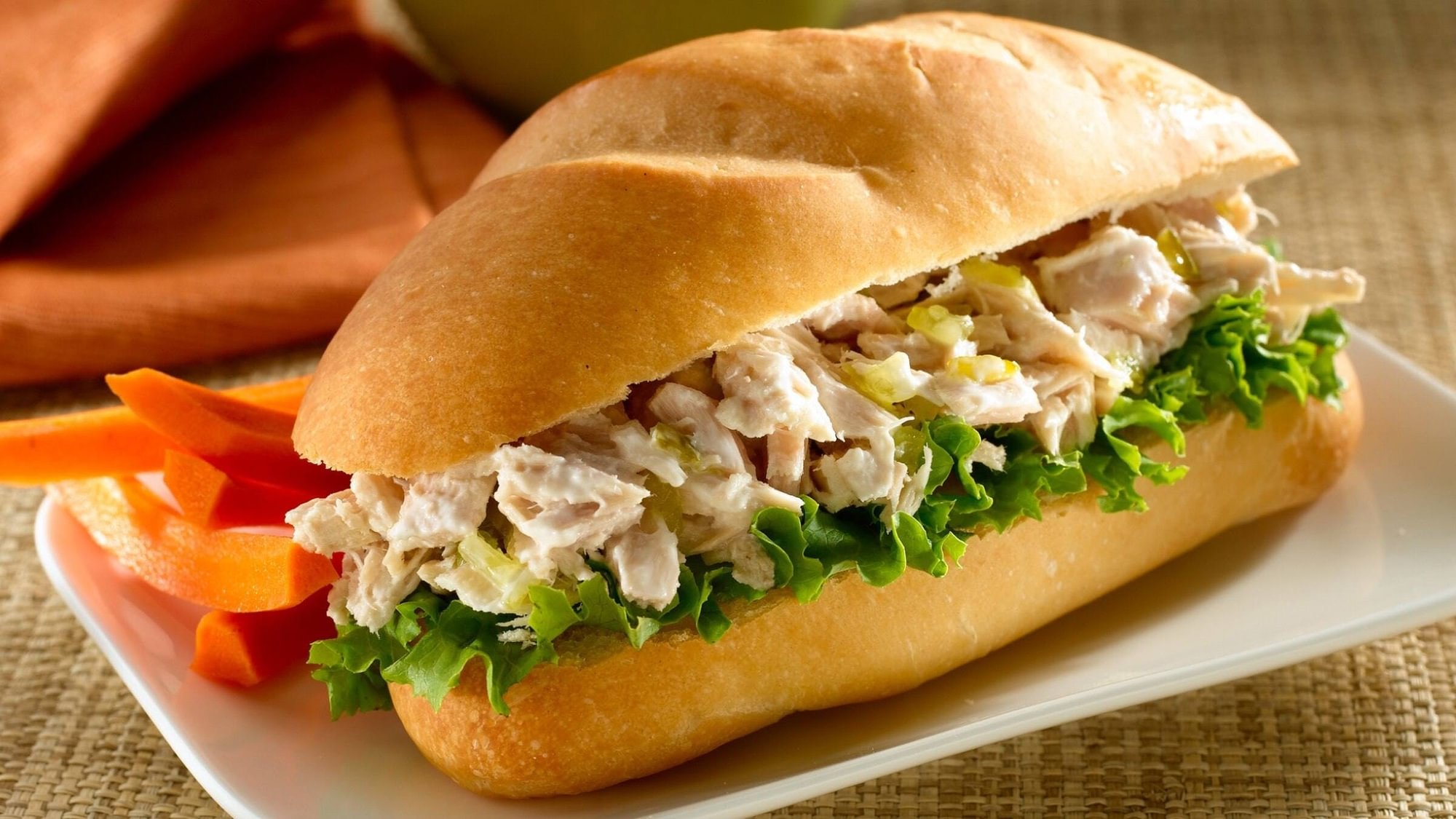 Tuna Salad & Cheese Hoagie