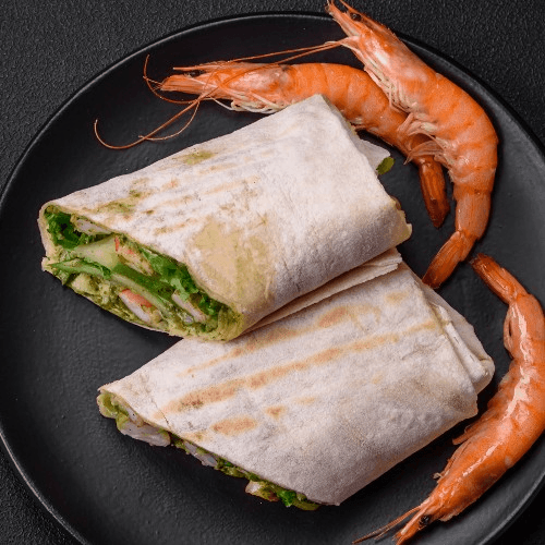 6. Shrimp Wrap