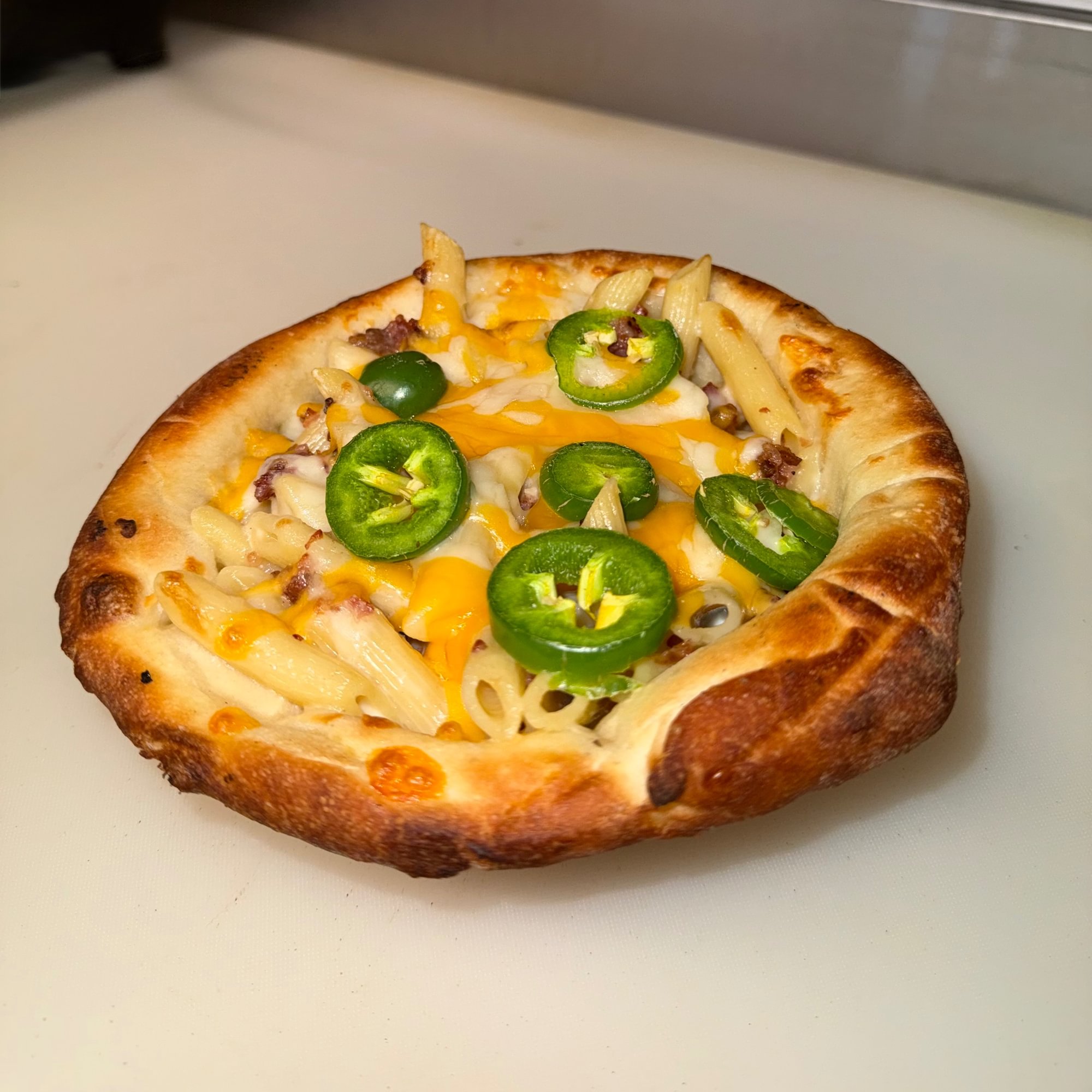 Mac & Cheese w/ Bacon & Jalapeno