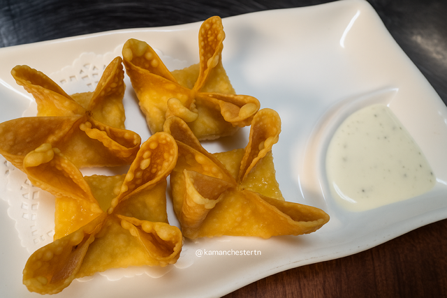 Buffalo Chicken Wontons