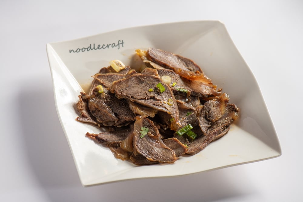 A-3 Sliced Beef in Sesame Chili Sauce (凉拌麻辣牛肉) - Cold Dish