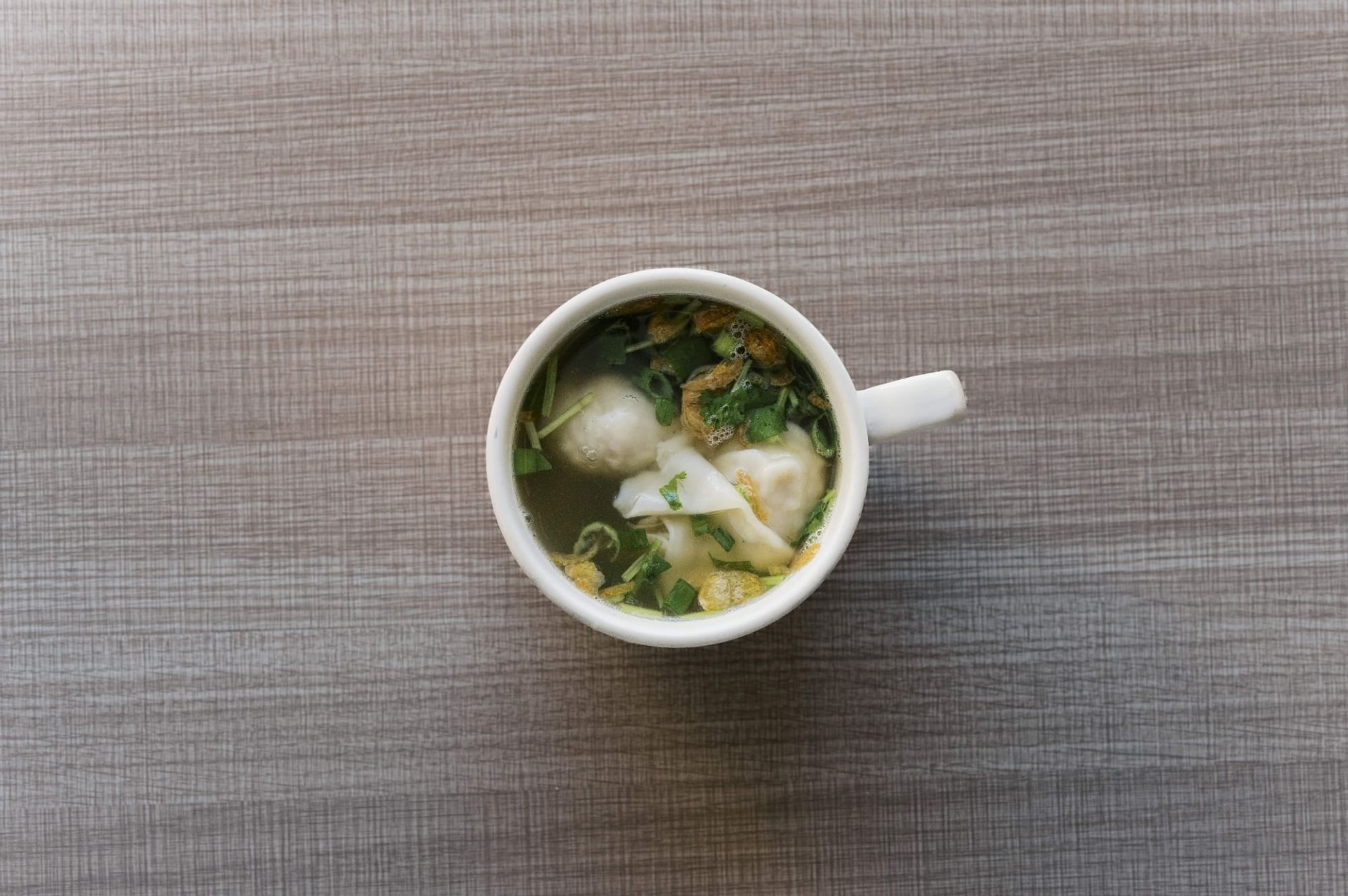 A8. Wonton Soup Cup