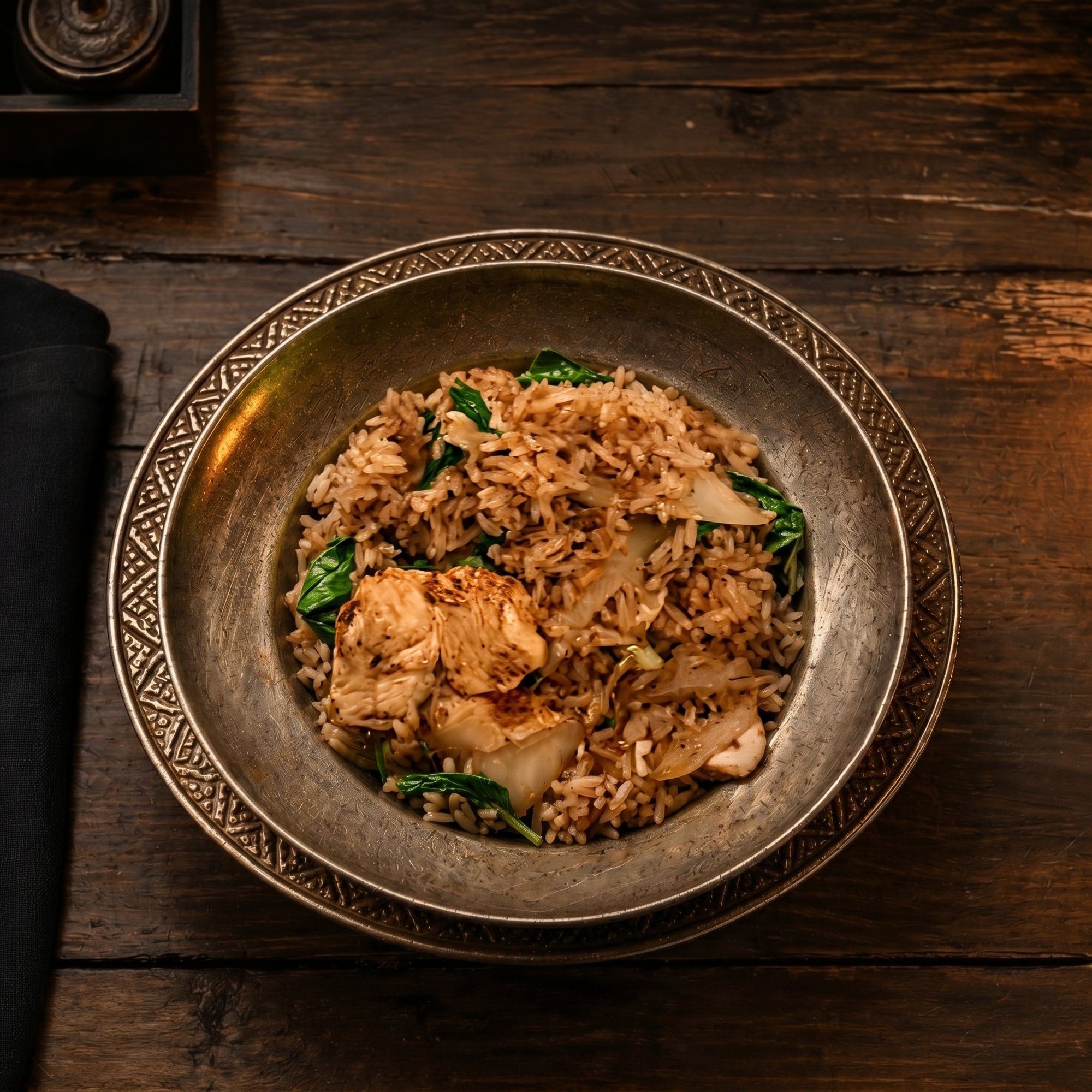 Spicy Basil Fried Rice