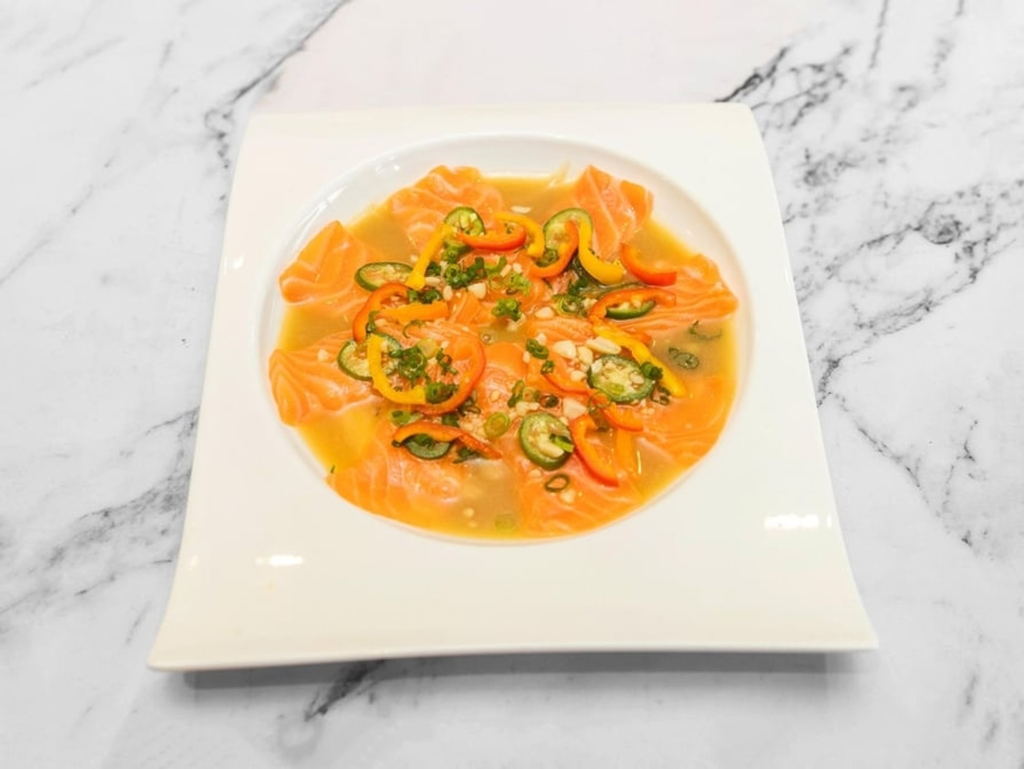 Salmon Carpaccio