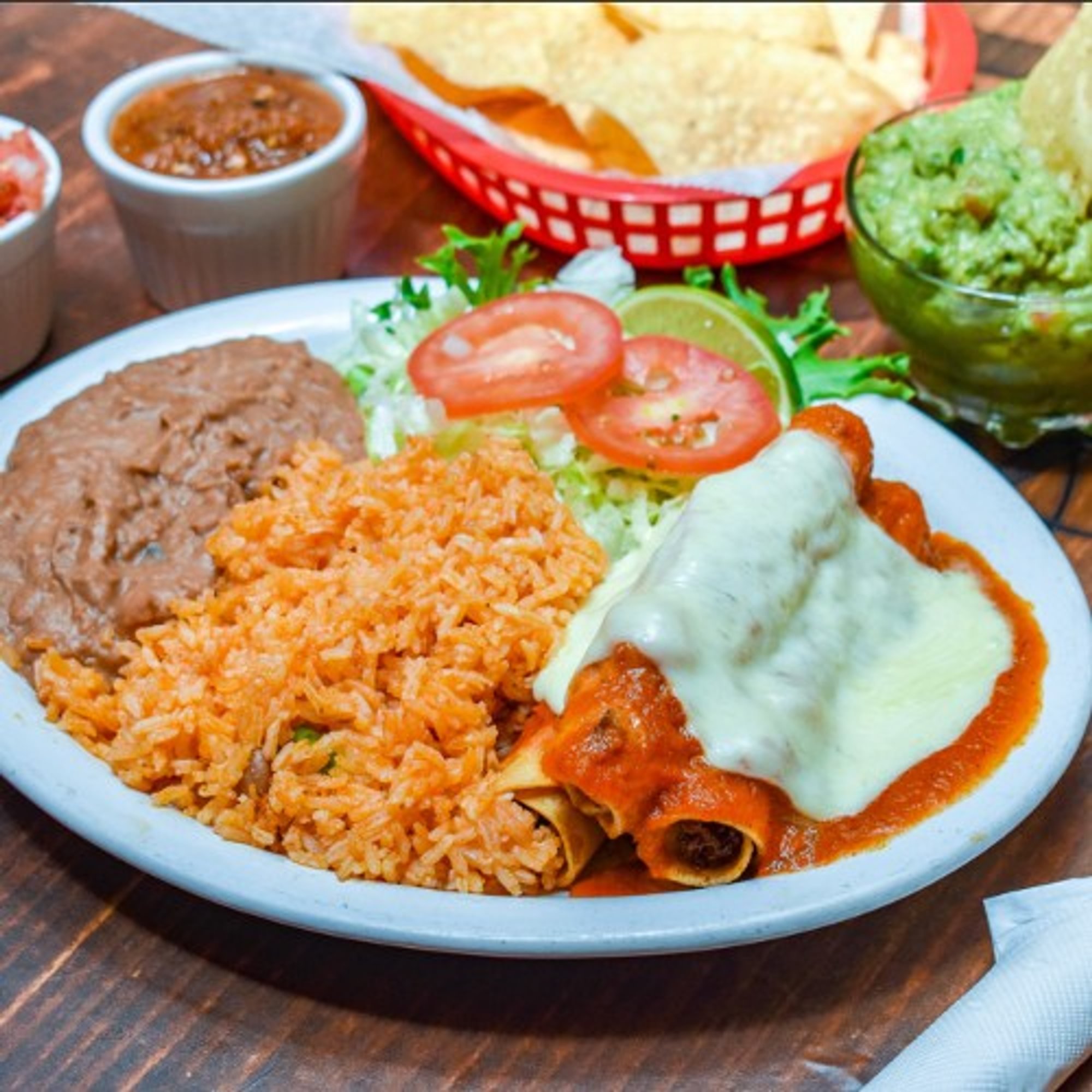 Flautas Plate