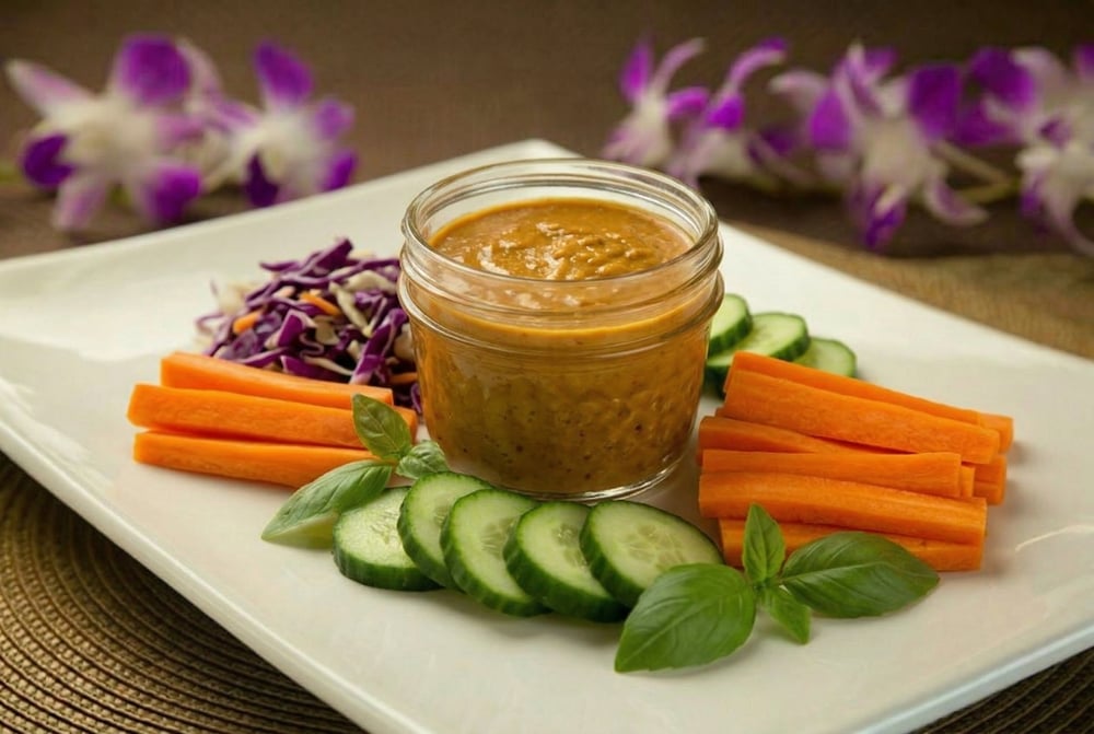 Small Tossed Salad w/Peanut Sauce