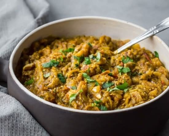 Vegan Eggplant Bartha