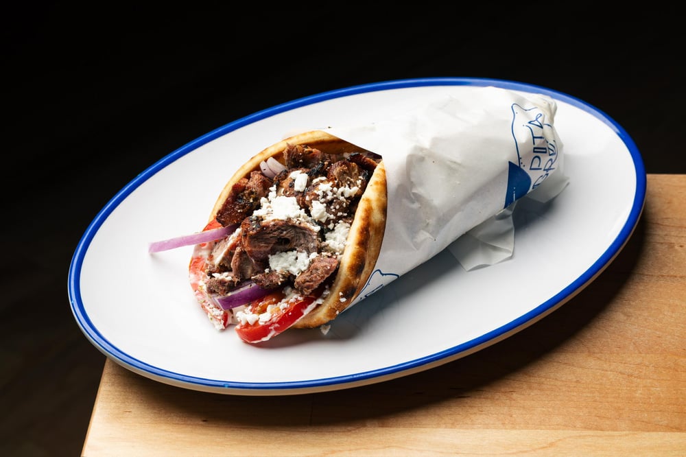Pork Souvlaki Pita