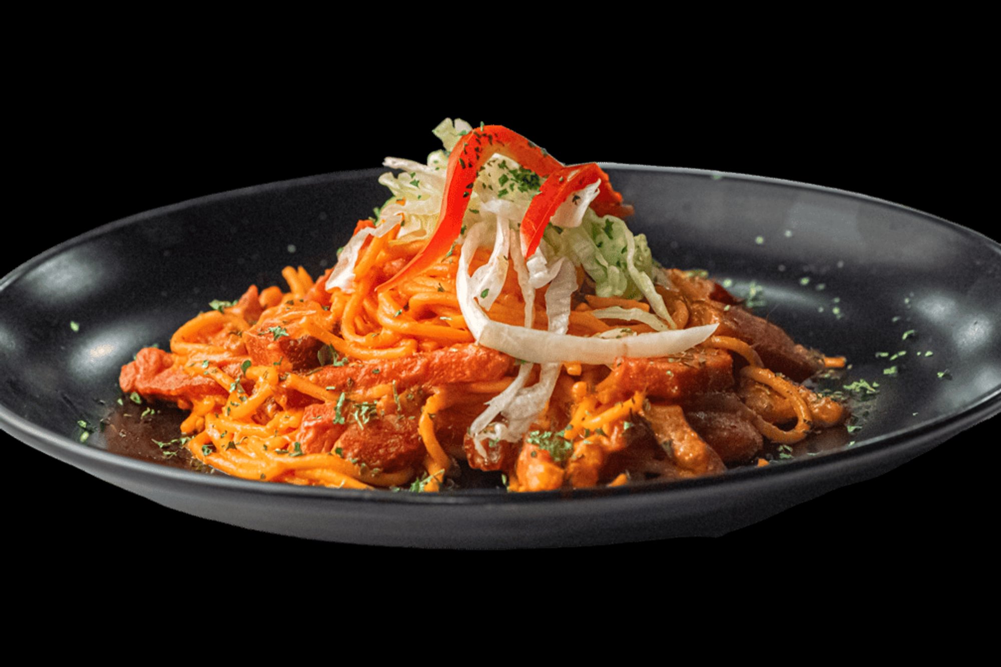 Pasta Criolla /Chuleta