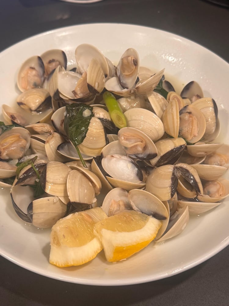 Steamed Clams