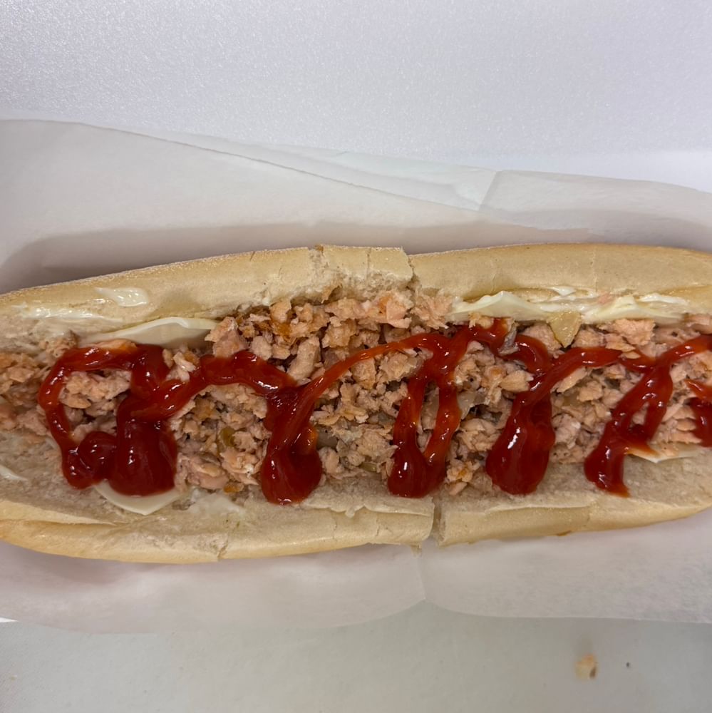Salmon Cheesesteak