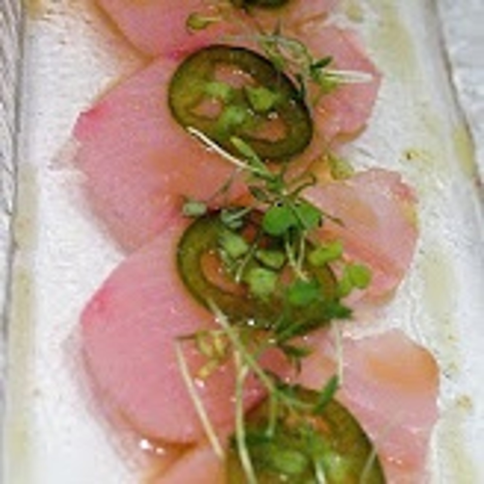 Hamachi Crudo