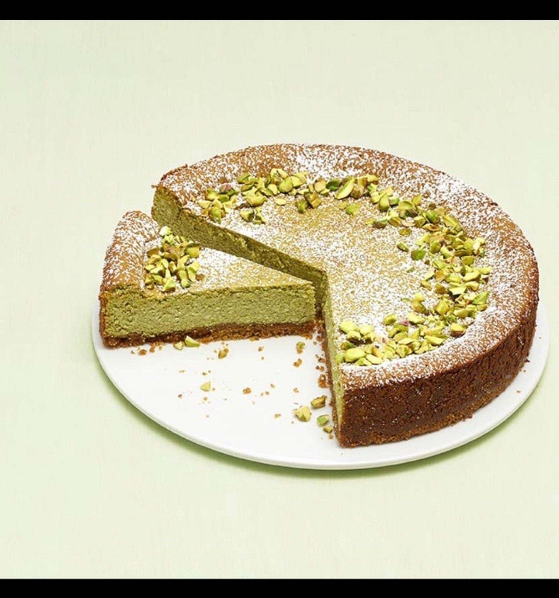 Pistachio Ricotta Cake