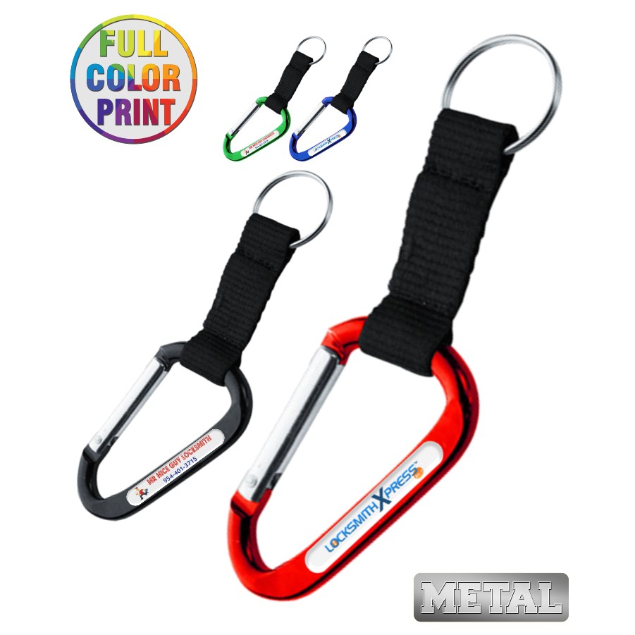 DM1848 Carabiner Keychain with Strap