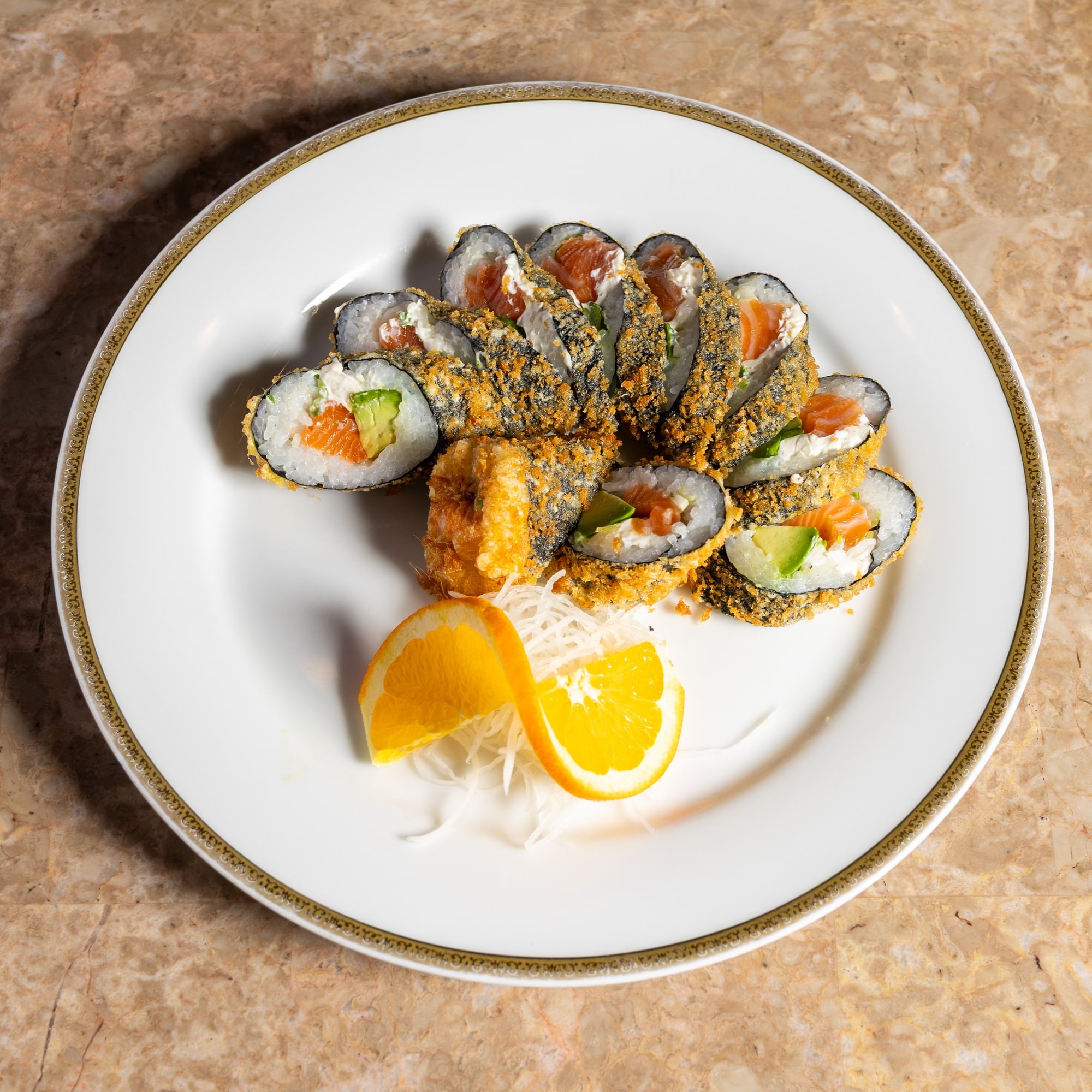 Crunchy Salmon Roll