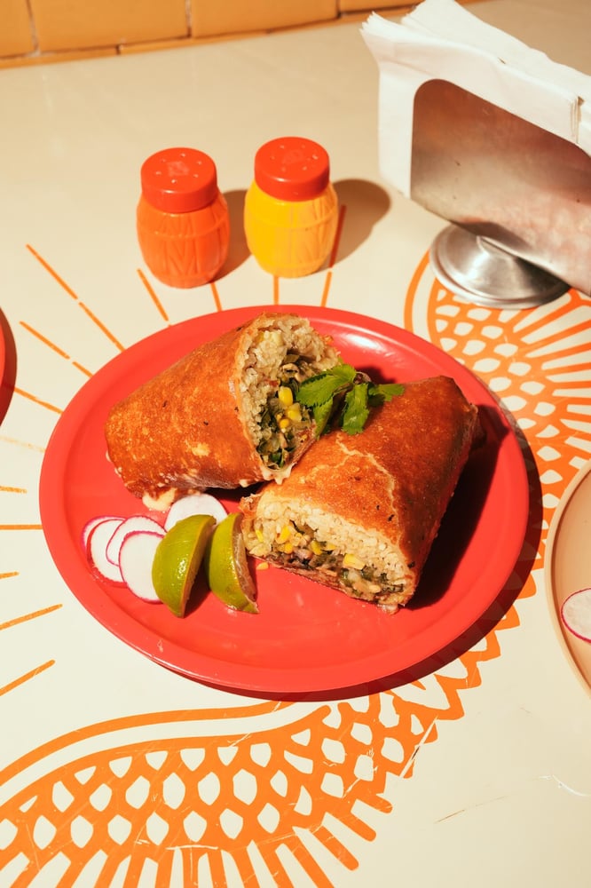 Veggie Burrito Costra