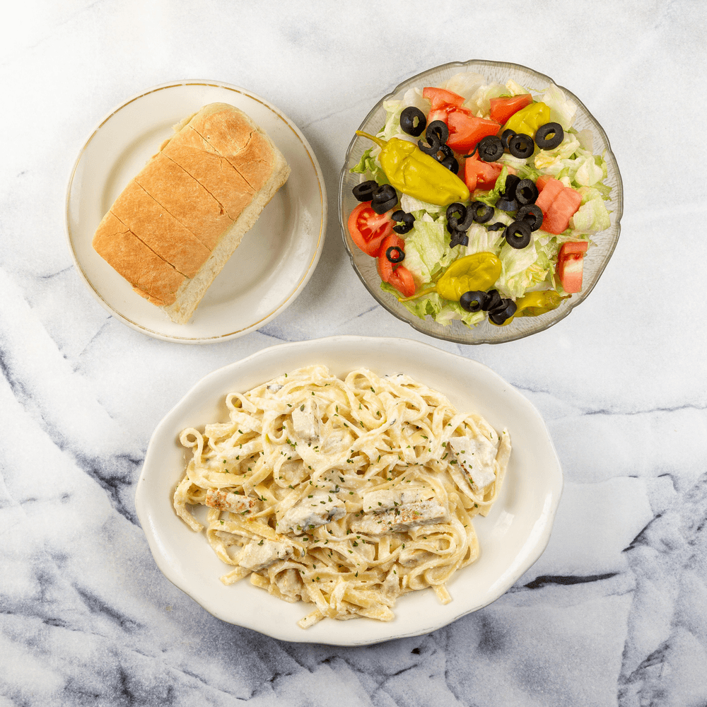 Fettuccine Alfredo with Chicken