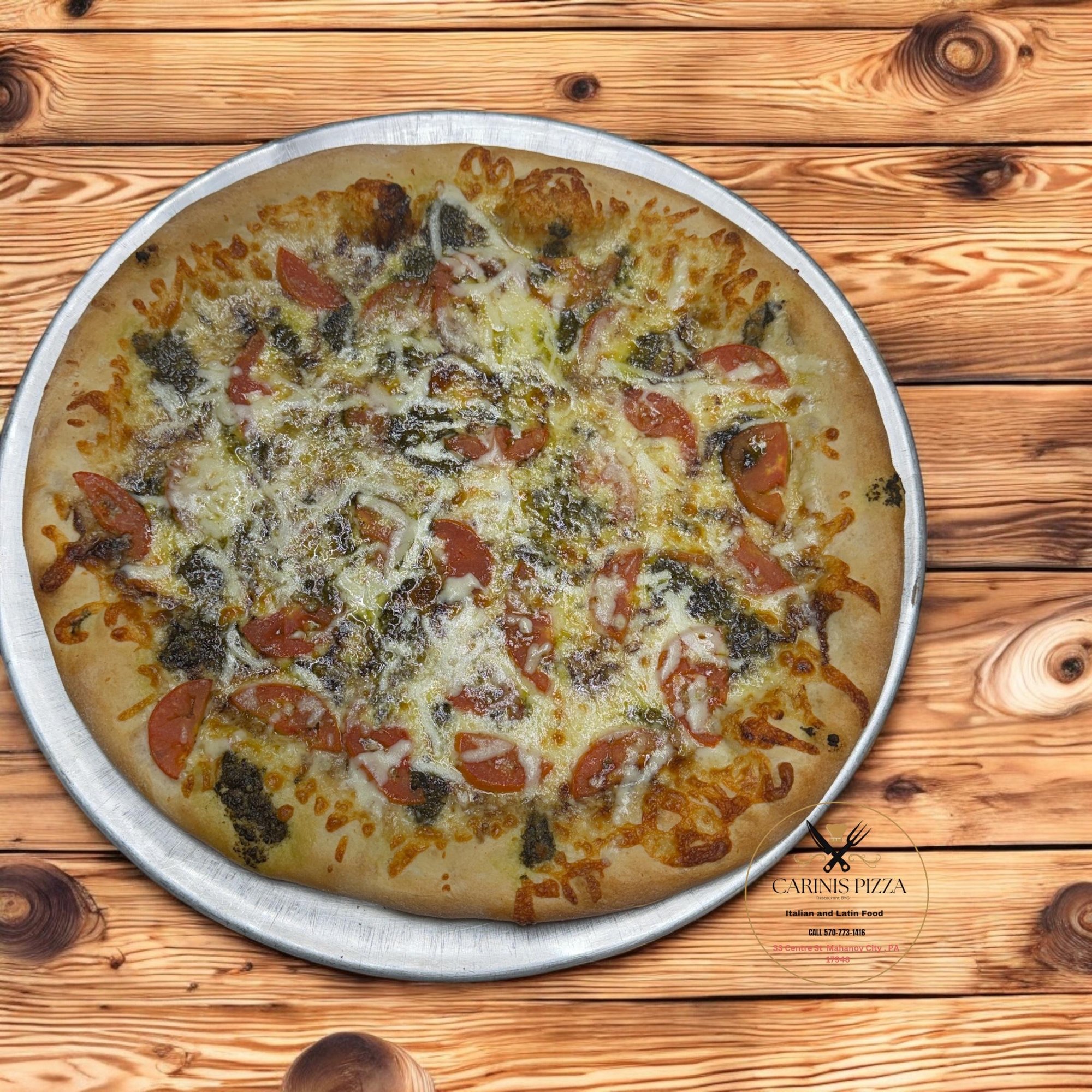 Tomato Basil Pizza