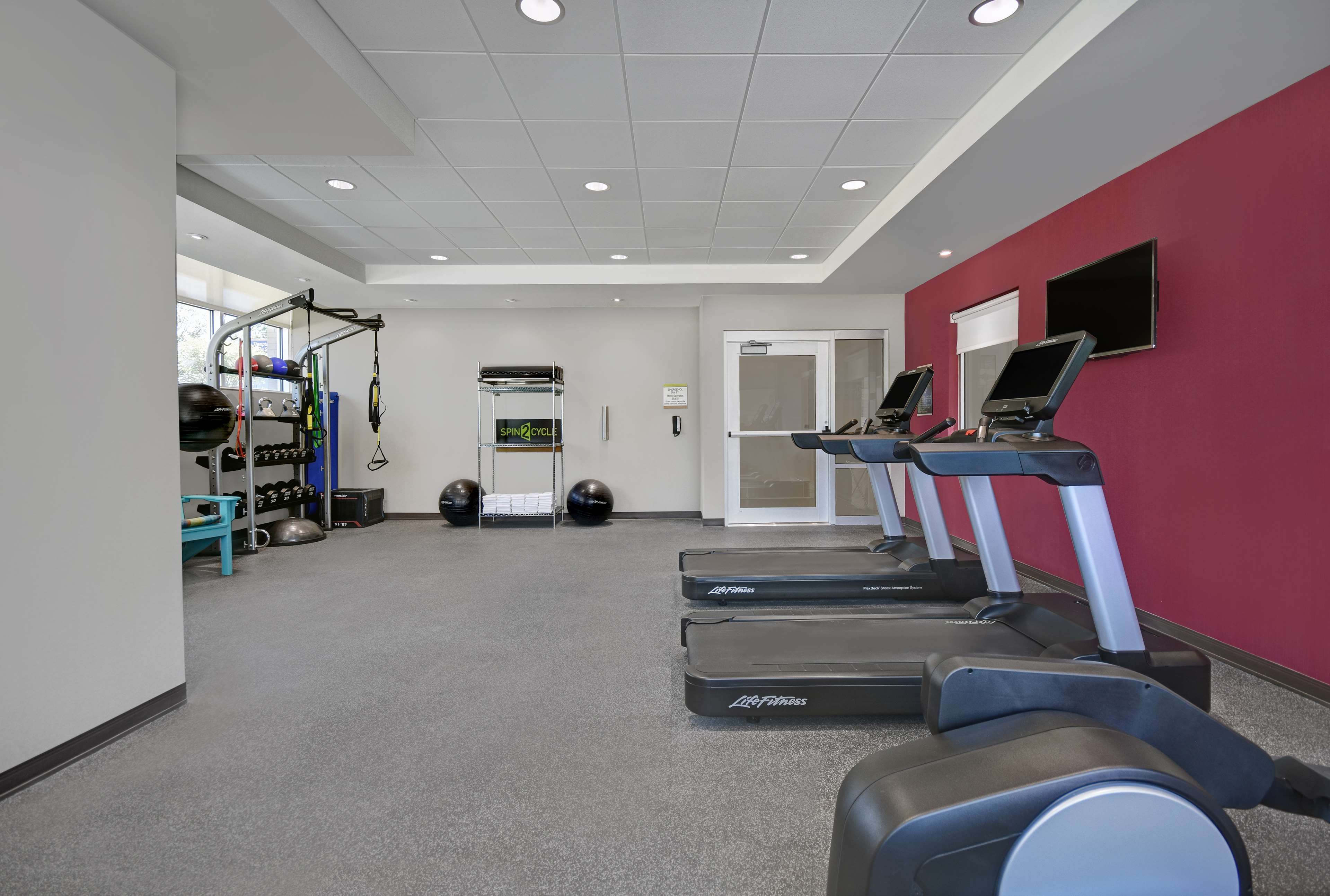 Health club  fitness center  gym