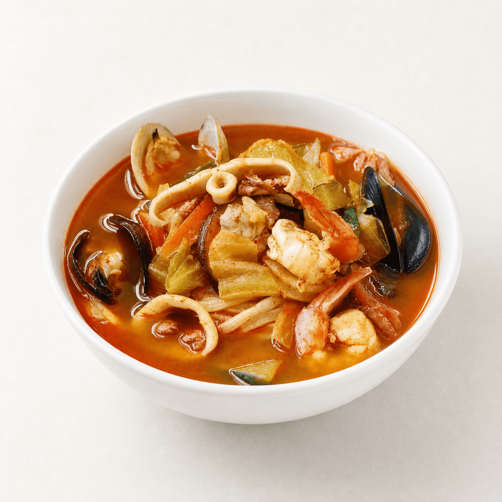 Kimchi Seafood Soup