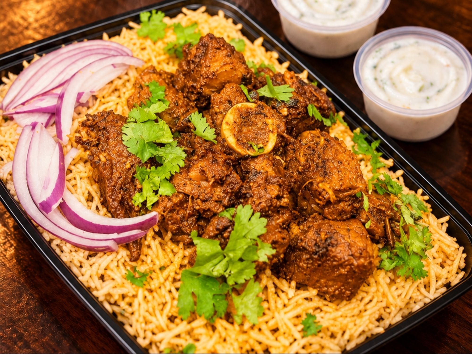 Raju Gari Mutton pulav