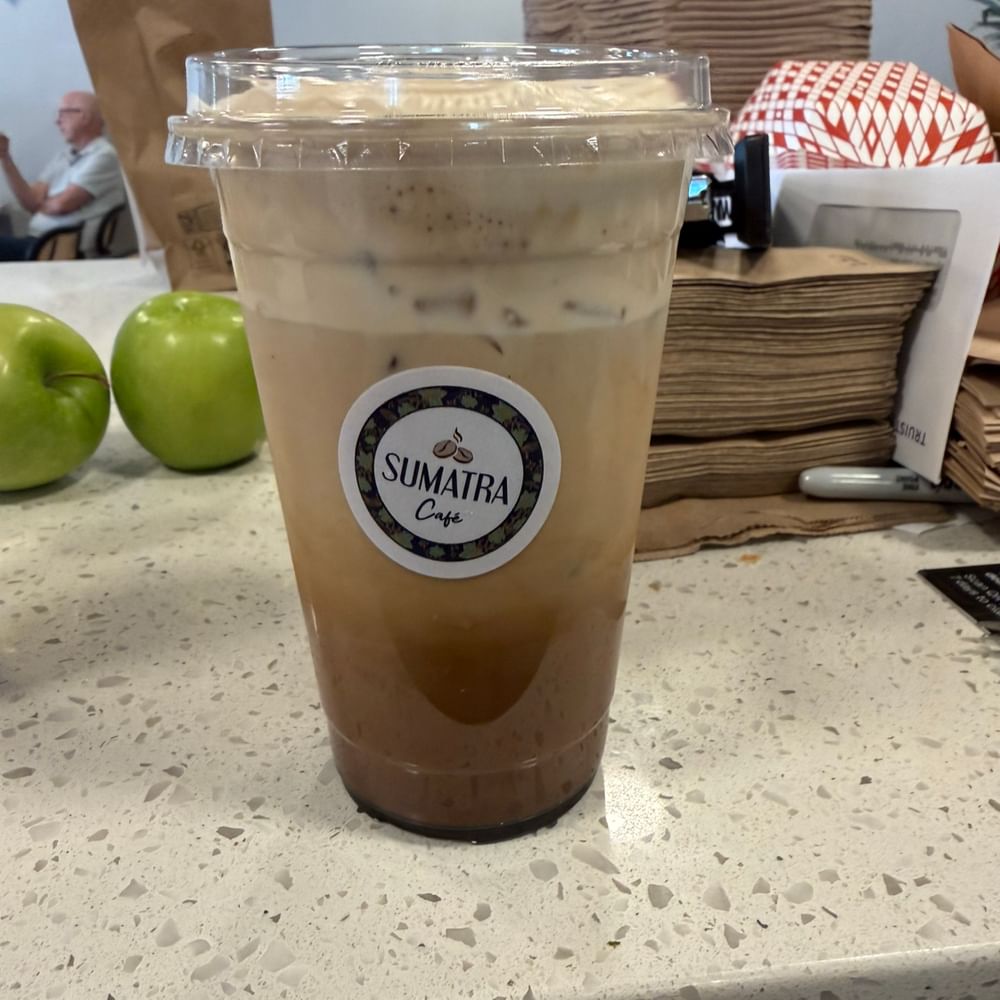 Salted Caramel Brown Sugar Cloud Latte