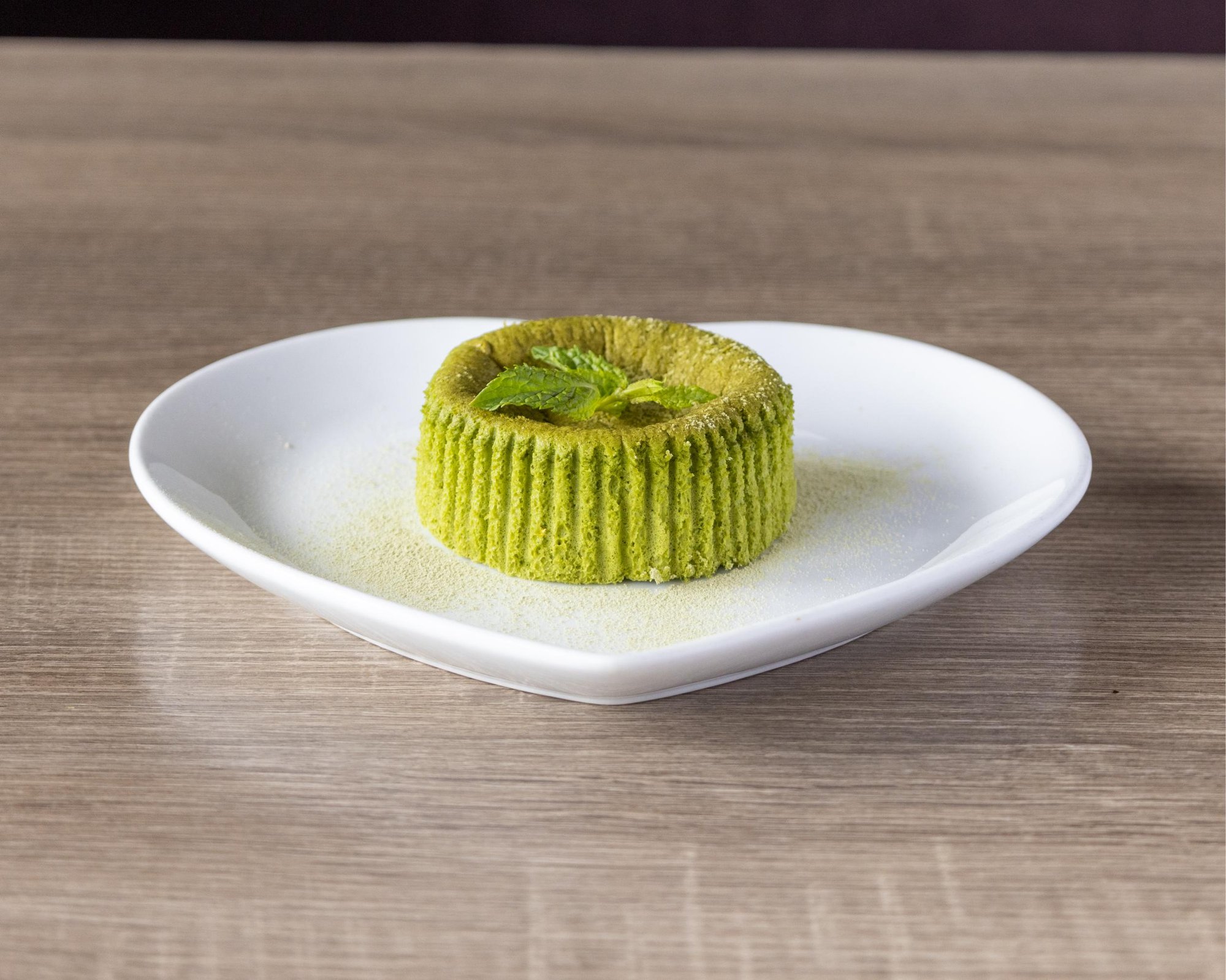 Matcha Souffle Cheesecake