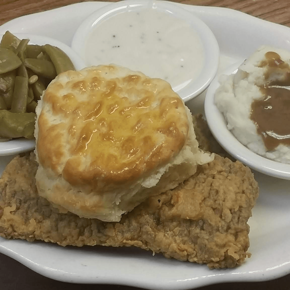 Our Famous Kuntry Fried Steak Dinner (1 PC)