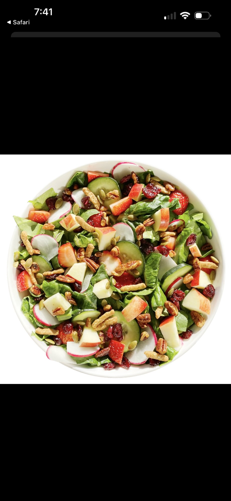 Farm Fresh Fruit Salad.
