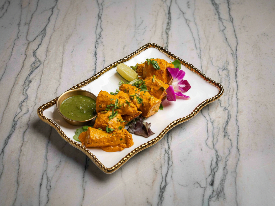 Achari Soya Tikka